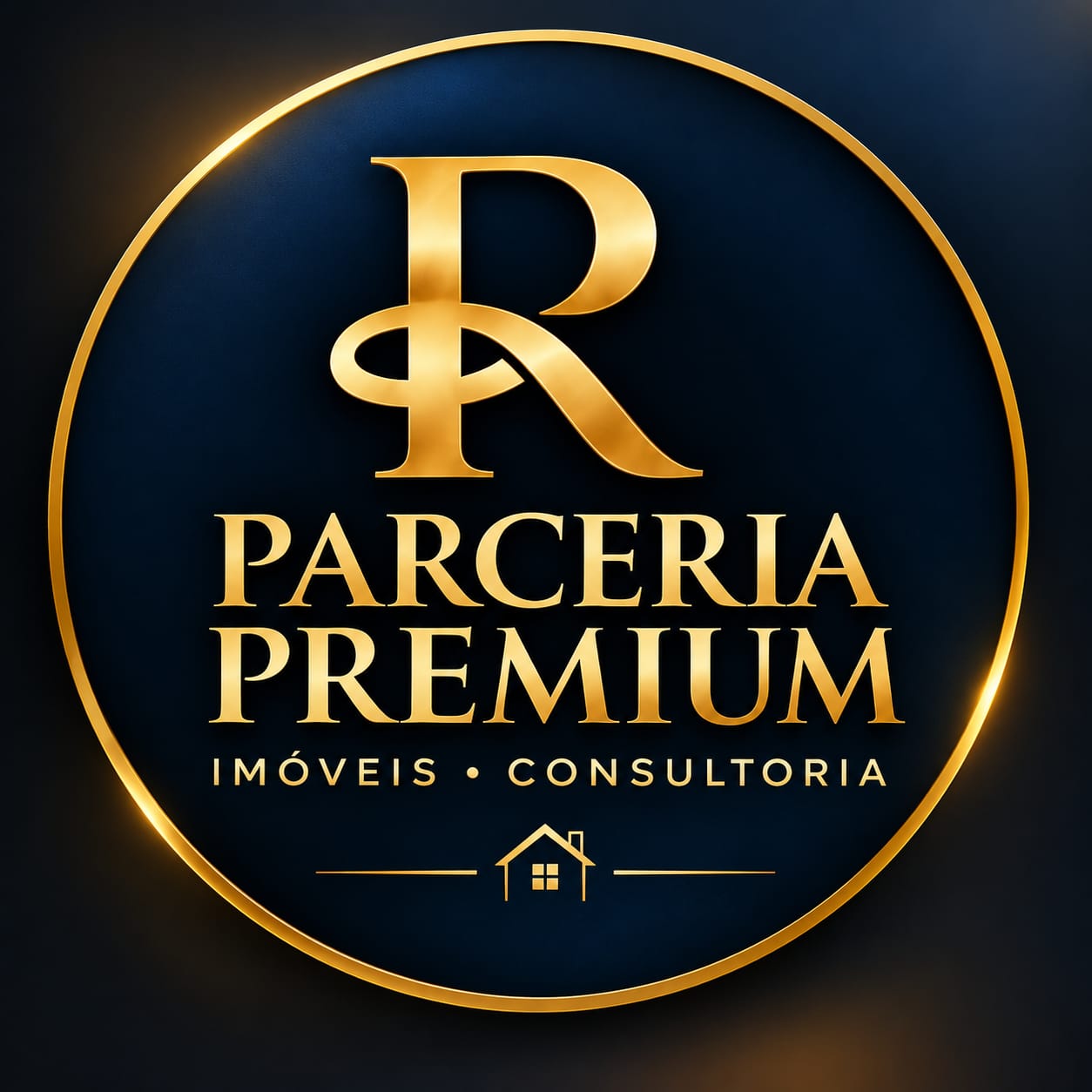 Logo redonda Parceria Premium Imóveis e Consultoria